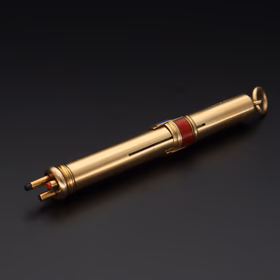 15ct Yellow Gold Tri-Colour Propelling Pencil