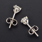 Hearts On Fire 18ct White Gold Diamond Stud Earrings