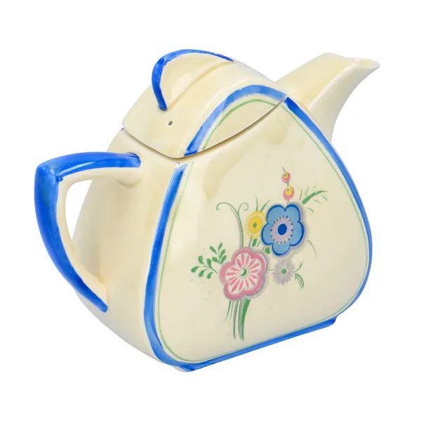 Clarice Cliff Trieste Shape Mattana Tea Pot