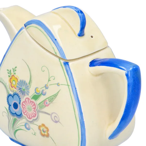 Clarice Cliff Trieste Shape Mattana Tea Pot