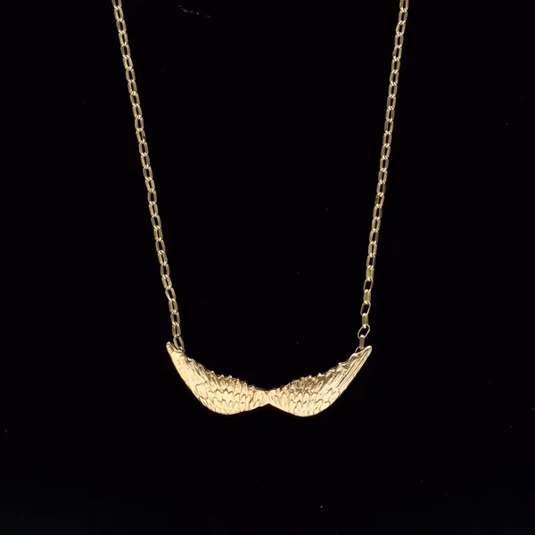 9ct Gold Wings Necklace