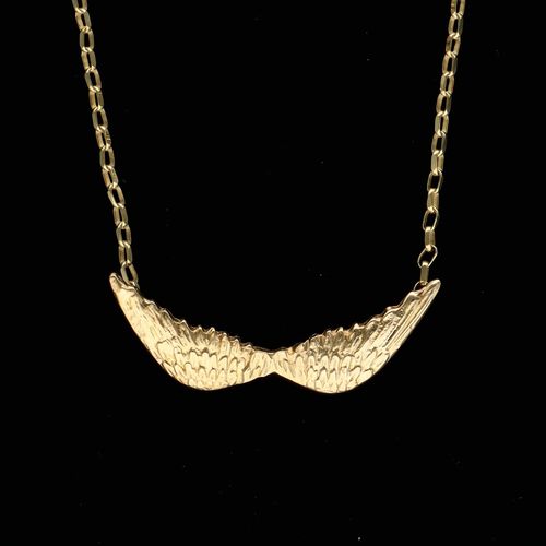 9ct Gold Wings Necklace image-2