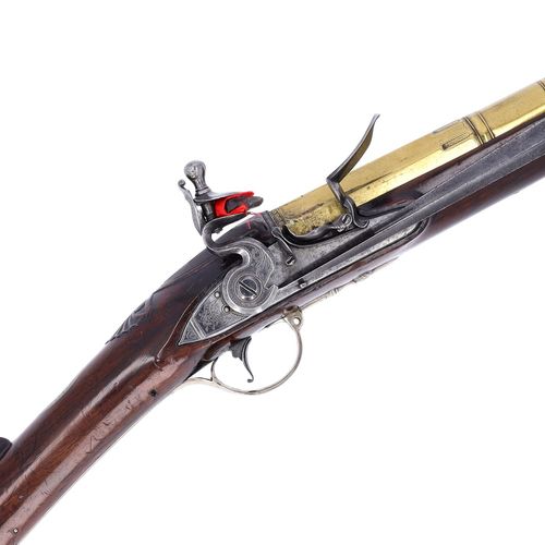 Rare Paktong Mounted Flintlock Blunderbuss image-2