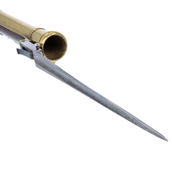 Rare Paktong Mounted Flintlock Blunderbuss