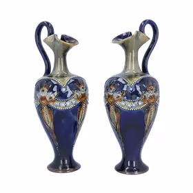 Pair of Royal Doulton Ewers