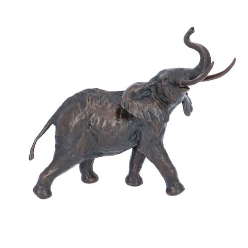 Limited Edition Hot Cast Bronze Elephant image-1