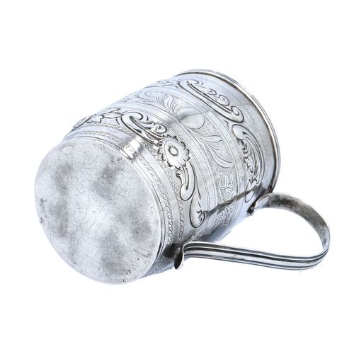 George III Silver Barrel Mug image-6