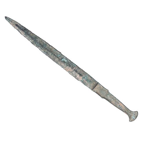 1000 - 650BC Lustrian Bronze Dagger image-1