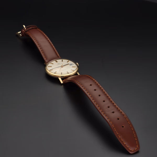 9ct Gold Omega Geneve Watch