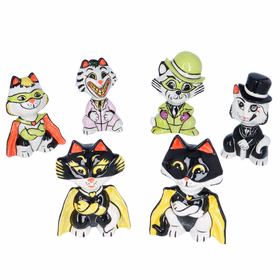 Lorna Bailey Hero & Villain Series Set Of Six