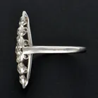 2ct+ Old Cut Diamond Marquis Cluster Ring