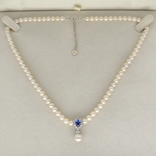 925 Silver Freshwater Pearl Jewellery Set