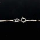 Silver Zip Pendant by Rebecca Joselyn