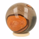 Polychroom jaspis bol 72mm - 360° presentation