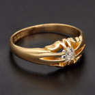 Antique 18ct Gold Diamond Ring