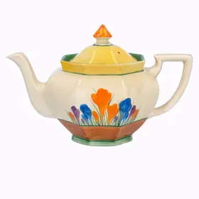 Clarice Cliff Crocus Athens Teapot