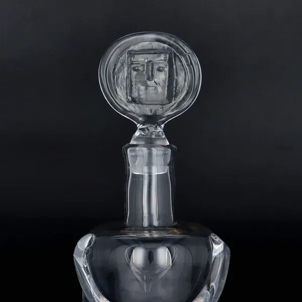 Vintage Kosta Boda Male Figural Decanter