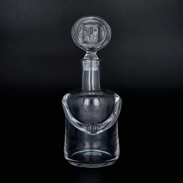 Vintage Kosta Boda Male Figural Decanter