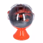 Large Rare Red Glass Head by Erik Hoglund and Jan Erik Ritzman