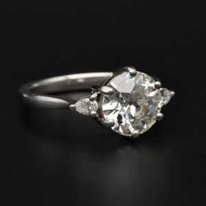 Fine Platinum 2.75ct Diamond Ring of Historical Interest