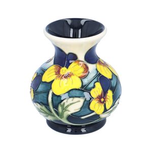 Moorcroft Pansy Parade Small Vase