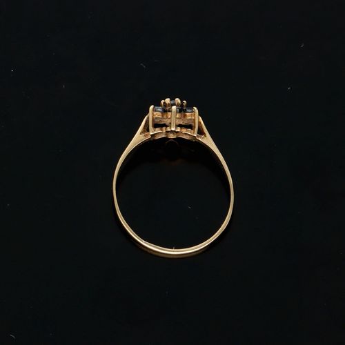 Vintage 9ct Gold Sapphire Ring image-6