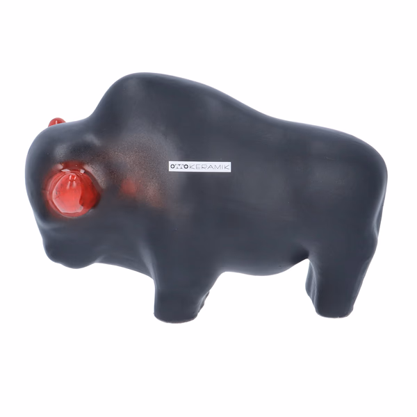 XL Otto Keramik Black Bull