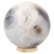 Agaat bol 74mm - 360° presentation