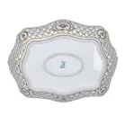 Dresden Porcelain Pierced Basket