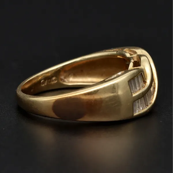 14ct Yellow Gold Diamond Ring