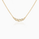 Halsband bismarck diamanter 2465 - 2D image