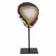Agaat schijf op standaard nr9 - 360° presentation