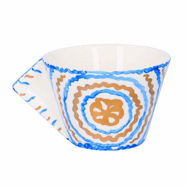 Clarice Cliff Art in Industry Conical Trio by Eva Crofts