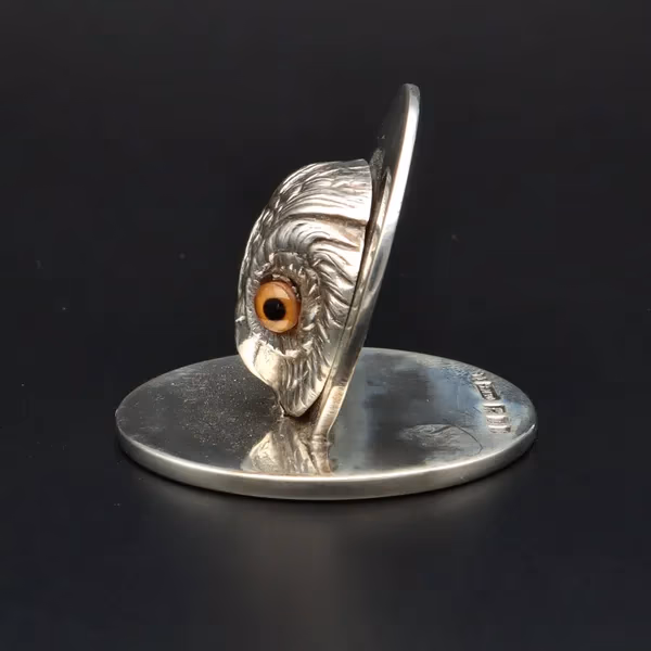 George V Cased Set Of Four Menu Holders
