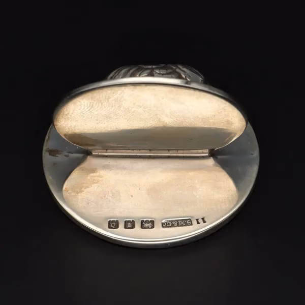 George V Cased Set Of Four Menu Holders