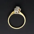 18ct Gold Diamond Cluster Ring