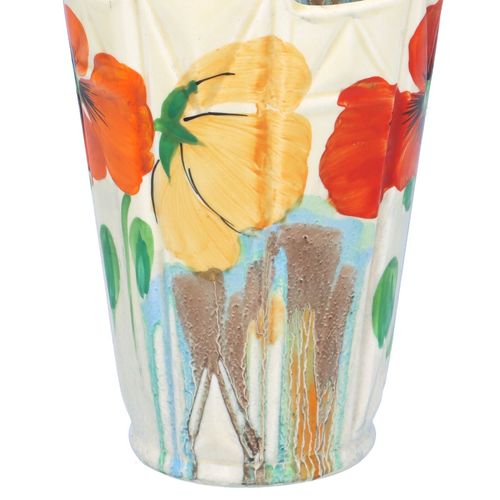 Early 20th Century Clarice Cliff “Delecia Poppy” 451 Vase image-4