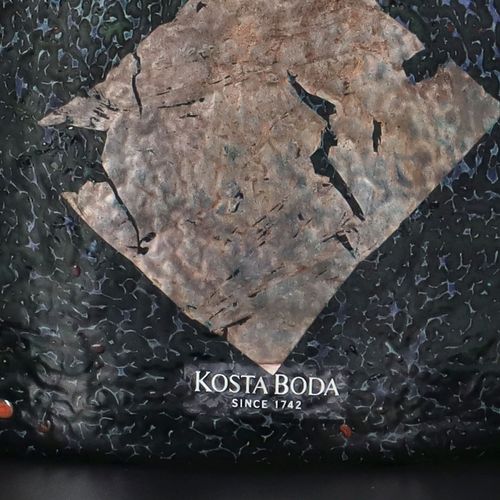 Kosta Boda Green Bottle Vase by Bertil Vallien image-2