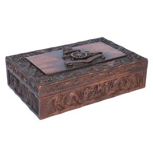 Anglo Indian Chinese Style Cigar Box