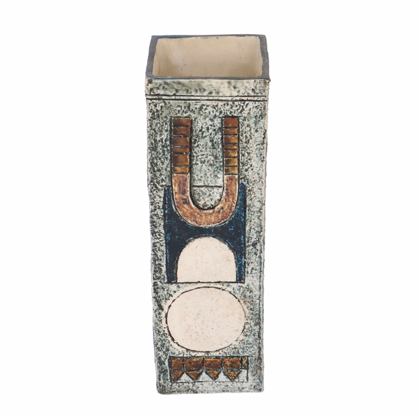 Troika Rectangular Vase by Hilary Cox