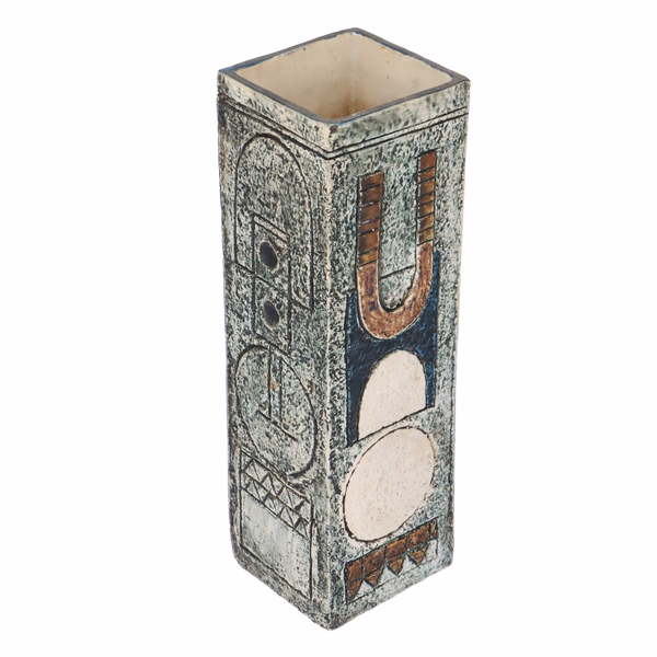 Troika Rectangular Vase by Hilary Cox