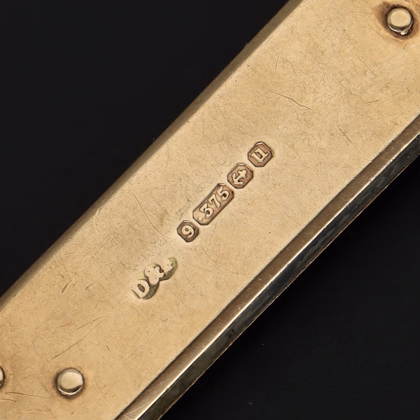 9ct Gold Cigar Cutter