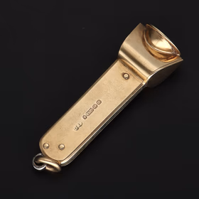 9ct Gold Cigar Cutter