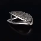 14ct White Gold Diamond Earrings