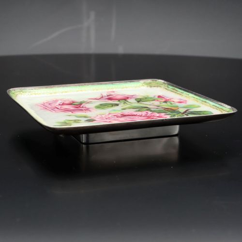 Silver and Enamel Heavy Dish image-4