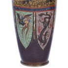 Pair of Small Meiji Period Cloisonné Vases