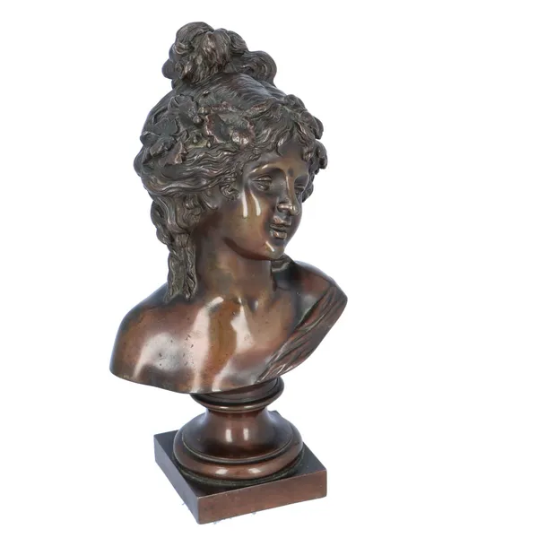 19th Century French Bronze Ariadne After Clodion