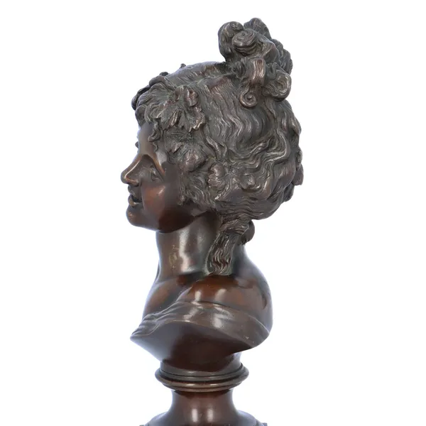 19th Century French Bronze Ariadne After Clodion