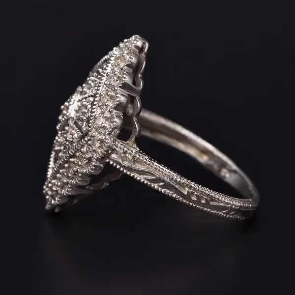 Gold Diamond dress Ring