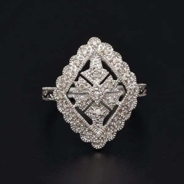 Gold Diamond dress Ring